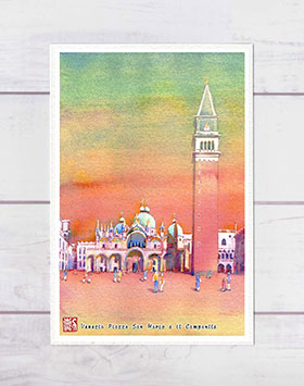 イタリアベネチアの壁絵 イタリア / ベニス / ベネチア(1440x1080px)のデスクトップPC用