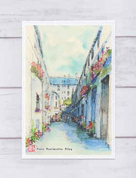 楽天市場】【作家名】マルコ・ストッパー 【作品名】モンマルトル パリ