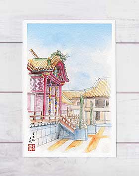 楽天市場】首里城 龍樋 [ りゅうひ ] ( 夏 湧水 泉 神秘的 井戸