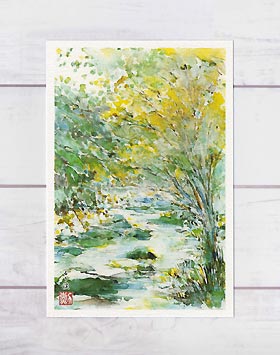 油絵 風景画 西琳寺のサルスベリ【8月】 楽天市場】サルスベリ [ 百日紅 ] ( 本隆寺 京都 水彩画 風景画
