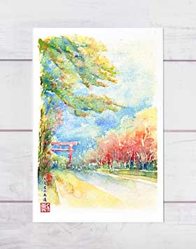 水彩画『百日紅』 1 百日紅を描く (水彩画) - YouTube