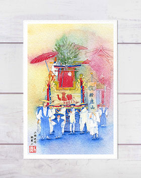 楽天市場】祇園祭 山鉾巡行 [ 月鉾 ] ( 夏 前祭 お囃子 京都 和風