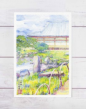 楽天市場】大城真人「 ロワール河のお城 シュノンソー城」 油絵