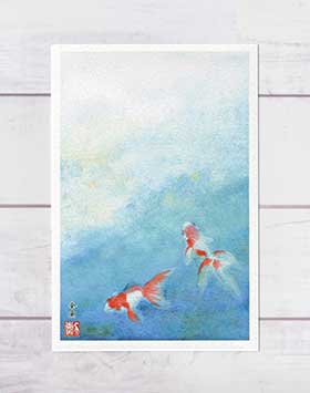 楽天市場】百日紅 [ サルスベリ ] ( ピンク色 水彩画 風景画 ) ☆当店