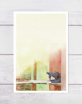 楽天市場】ねこはがき2 6枚セット ( 猫 ネコ おしゃれ かわいい cat