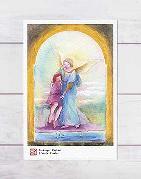 楽天市場】天使2 5枚セット ( 音楽天使 精霊 大天使 ラファエル