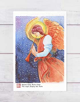 楽天市場】小鳥に話しかける聖フランチェスコ( 聖人 鳥 金