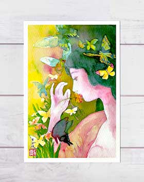 楽天市場】日本神話3 5枚セット ( 天探女 弁財天 木花咲耶姫 伊豆志