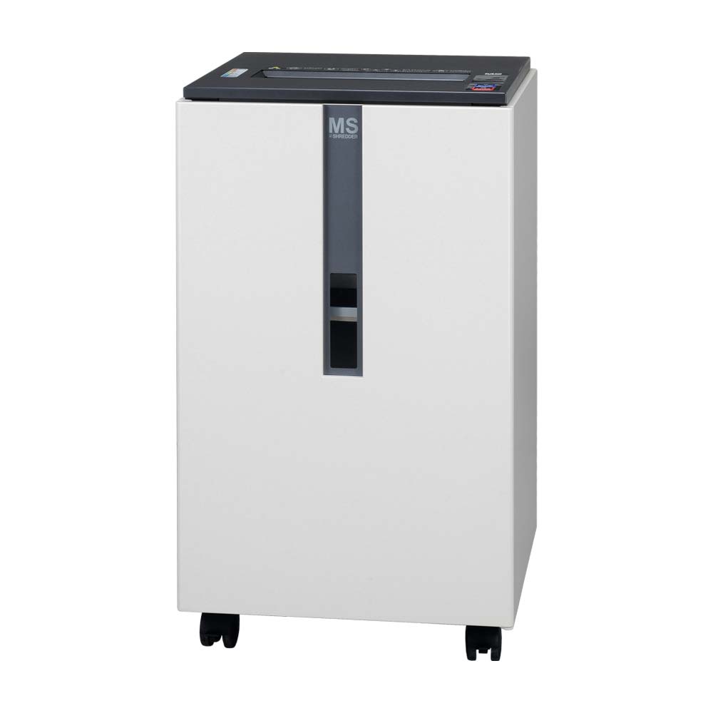 細断枚数55枚 ! 明光商会 MSシュレッダー｜シュレッダー シュレッダ スパイラルカットモデル UD-F55S-L ゼムクリップ ステープラー 相応う A3 a3 オートリバース 事務室 渦巻き取りすてる