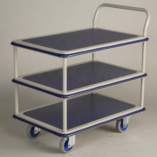 楽天市場】金沢車輌 静音スチール台車 300Kg耐荷重 NHT-301S