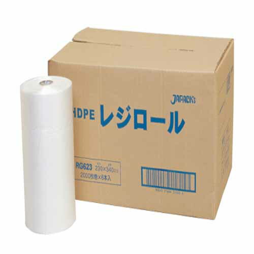 ジャパックス　レジロール　極薄ローコストタイプ　RG623　0.006×230×340mm［6巻入］