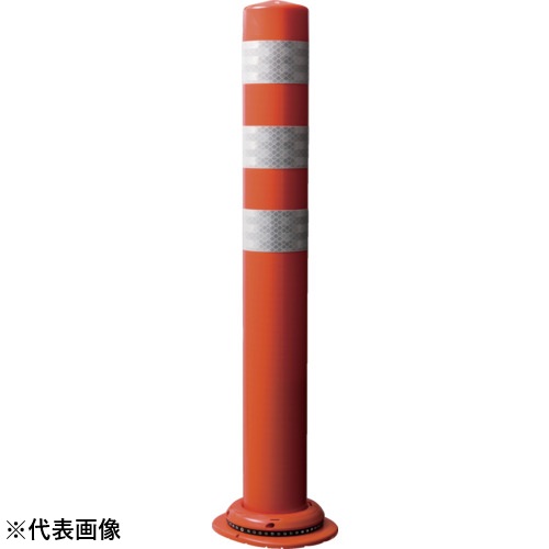 積水 車線懸け隔てる標 極点玉蜀黍CITY R 縁石船掛かり手合い PCCTR-80RW-EA 赤 PCCTR-80RW-EAT-T6 1本（65-6328158）