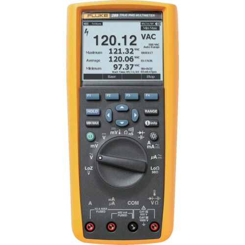 FLUKE デジタルマルチメーター289(真の効き目値トレンド・キャプチャー付) 289 1台（7657439） DIY・工具-花・ガーデン・DIY-その他