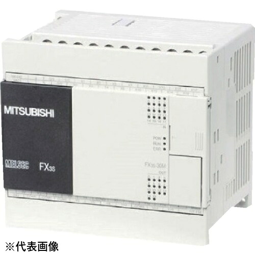 三菱電機 シーケンサ FX3S続きもの インプット12点 最終生産物8点 FX3S-20MR/ES（657-3632584）