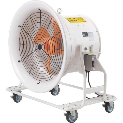スイデン（Suiden） 送風機 どご用聞き気違い ハネ径600粍 3相200V 低騒々しい音・省エネ手合い 角度調節する能力のある 4輪キャスター付 SJF-T604A