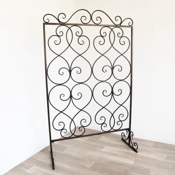 楽天市場】ロートアイアンパーテーション（仕切り）RAP-01ブラック