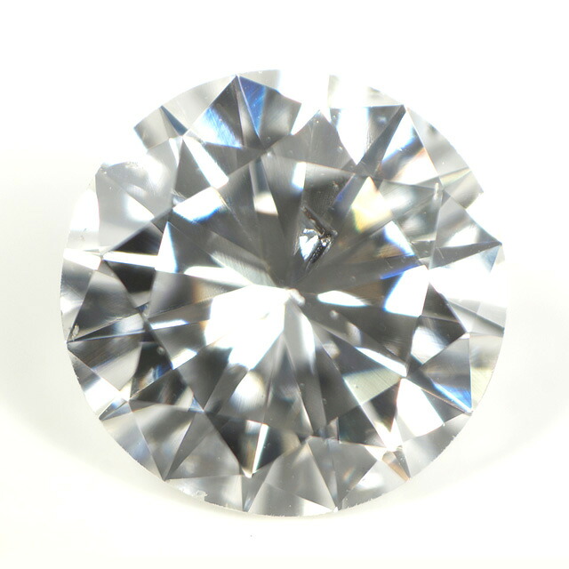 ダイヤモンド ルース 0.310ct, Fカラー, SI-2, グッド（ラウンド・ブリリアント・カット）【中央宝石研究所ソーティング袋つき】【 送料無料 】【round030】