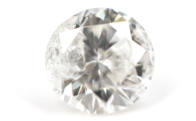 天然ダイヤモンド ルース(裸石) 0.370ct, Gカラー,I-2,Poor 【 中央宝石研究所ソーティング袋付 】 【 送料無料 】|タノーダイヤモンド店
