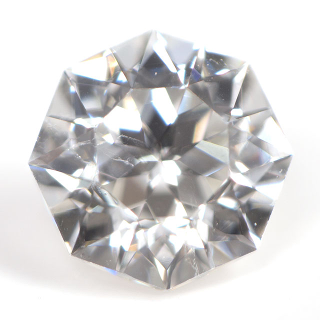 天然ダイヤモンド ルース 裸石 Hカラー, SI-1, 八角形 ルースストーン 