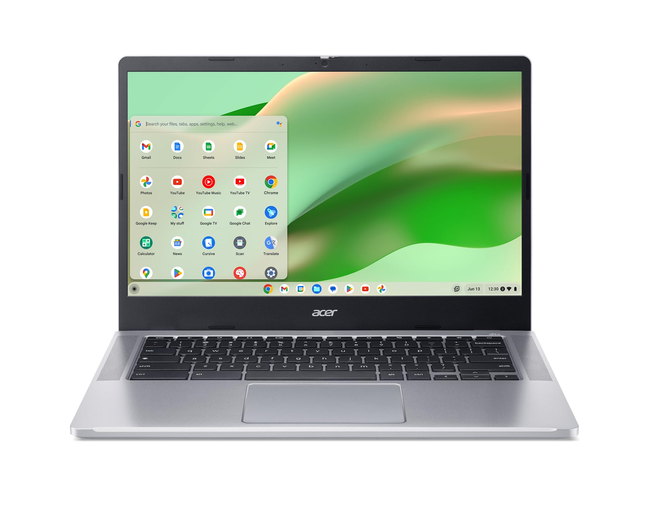 acer Chromebook 314 CB314-4H-C2UW ノートパソコン | インテル プロセッサー N100 | 14インチ フルHD (1920 x 1080) IPS ディスプレイ | 4GB LPDDR5 | 64GB eMMC | インテルワイヤレス Wi-Fi 6E AX211 | Chrome OS | ピュアシル|楽しいお買い物館