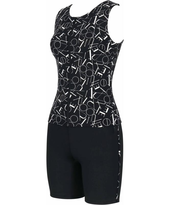 Wacoal Swim Wear （ワコール スイムウェア) フルシェイプ水着セパレート ボディラインを美しくサポート 体型カバー部位【おなか・せなか・ヒップ・ふともも】 QQサイズまで対応 大きいサイズ