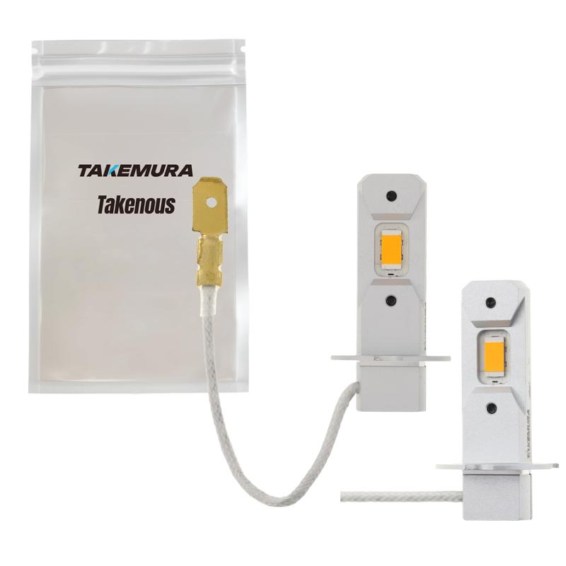 Takenous トラック野郎御用達 竹村商会 24v h3 led フォグランプ トラック h3ledバルブ h3フォグ led