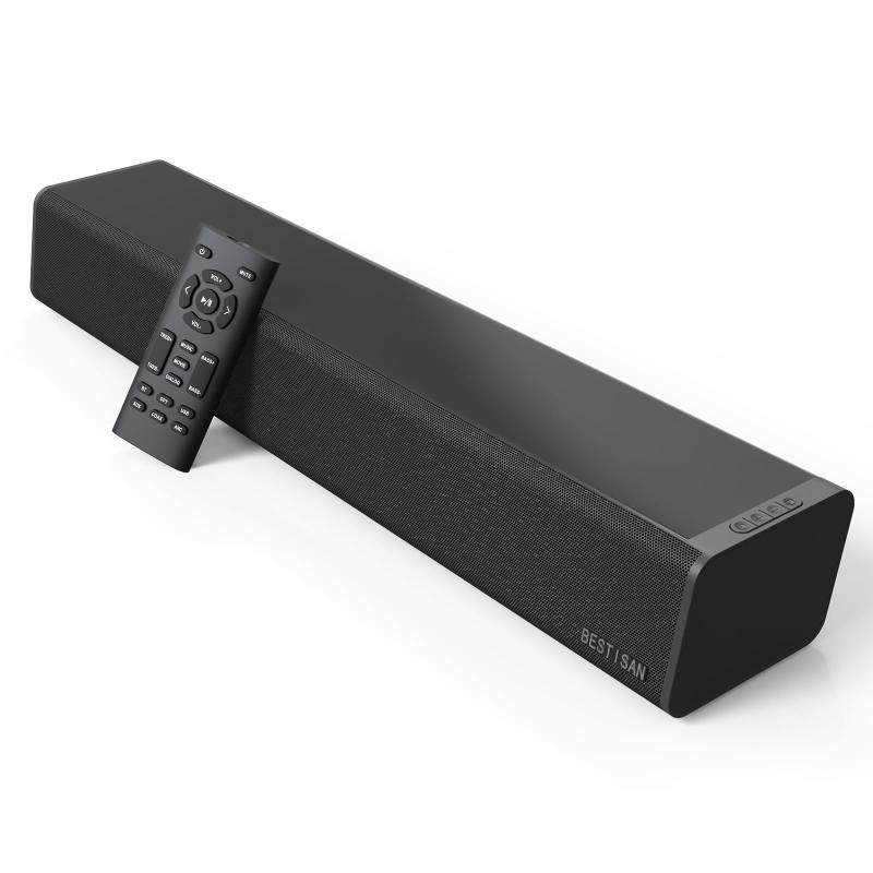 BESTISAN 物音赤ちょうちんSoundbar Bluetooth相応う金棒引き テレビ受像機用赤ちょうちん型金棒引き TV物音赤ちょうちん