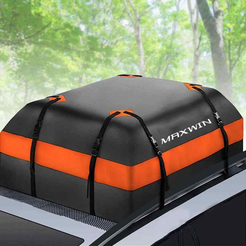 MAXWIN(マックスウィン) ルーフキャリアバッグ 車用 大屋根御徒面子 折り畳み 雨合羽 カーゴバッグ 359L 4本胴締め 納める御徒面子 K-CRBAG01