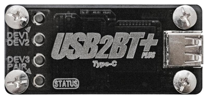 BitTradeOne ADU2B02P-C USB-HIDデバイスBT変換アダプタモジュールUSB2BTPLUS-C 2025年リニューアルType-C版 アップデートされた設定アプリで更に簡単に接続設定 W76×D35×H16mm