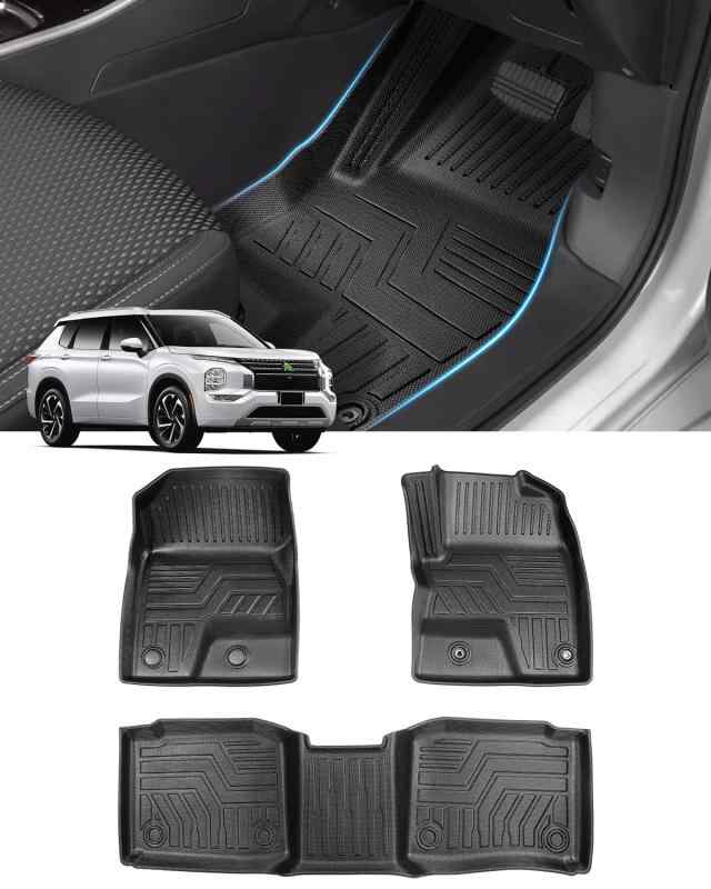 Cartist ダイハツ 新型アトレー S700V S710V フロアマット 立体カーマット 3Dフロアマット Atrai S7系 2021年12月-現行 2022年10月~現行 立体構造 防水マット 滑り防止 耐汚れ 耐磨耗性 TPE素材 カスタム