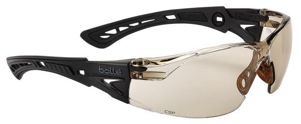 BOLLE SAFETY RUSH＋ BSSI つや消し黒いこと CSP LENS