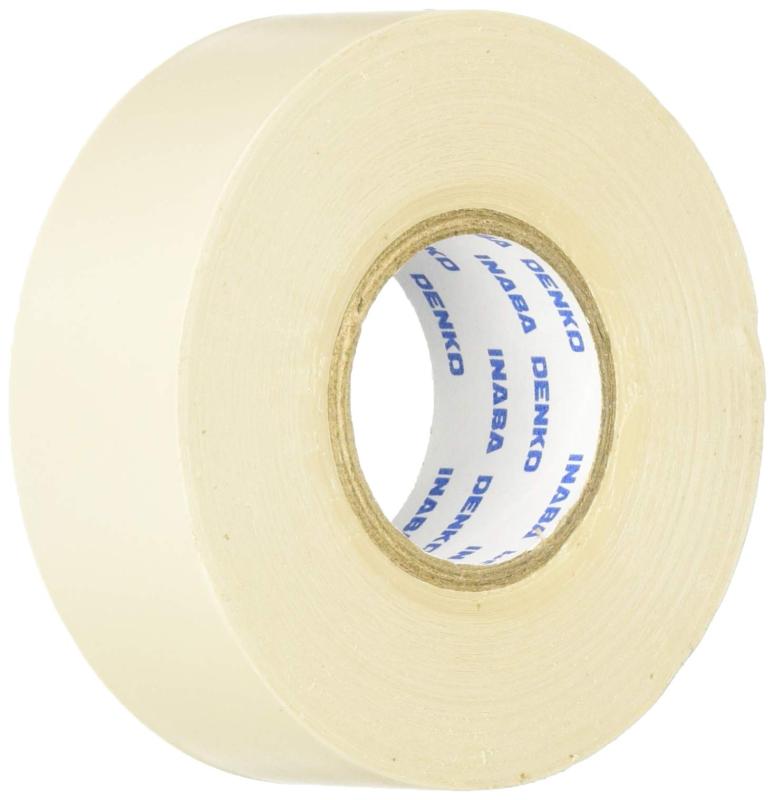 因幡電工 粘着テープ 薄厚タイプ アイボリー 25mm~50mm幅 20m巻 HV-I