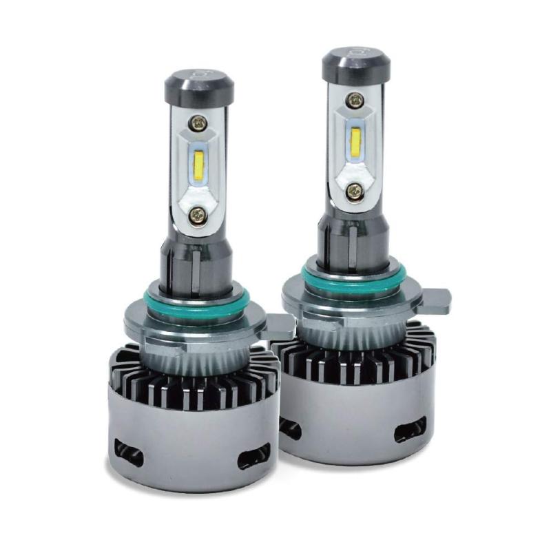 fcl. LEDヘッドライト ファン付きモデル 2個セット 車検対応 12V車用 付き