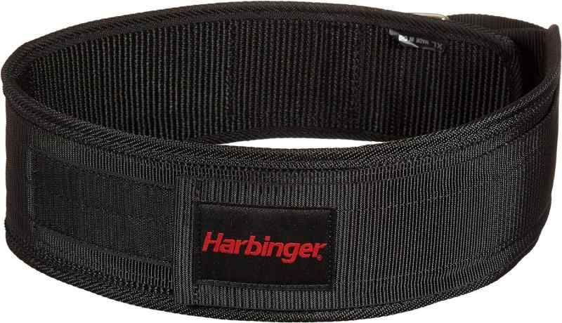 Harbinger ハービンジャー ナイロン 形づくる三尺帯 リフティングベルト 4\u0026quot; NYLON BELT レディース メンズ 黒いこと