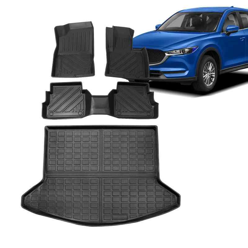 BIGKON フロアマット+トランクマット 適合対応マツダ CX系専用 CX-5 2017年-現行 CX-8 2019年-現行 CX-30 2022年-現行 CX-60 2022年-現行