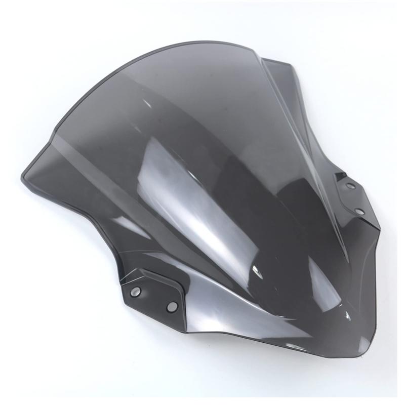 適用車種 Ninja400 忍者250 EX400 スクリーン フロントウインドシールド PC材 ガラスウインドスクリーン ロングスモーク フロント風防カウル ウインドディフレクターバイザー フロントカウル ロ