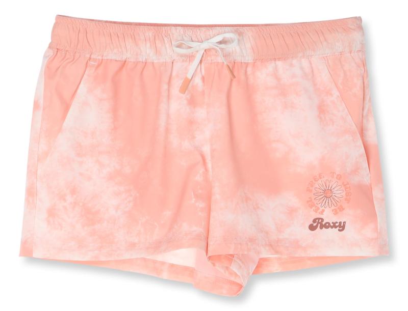 ROXY(ロキシー) ボードショーツタイダイ風プリントショート丈4WAYボードショーツレディース