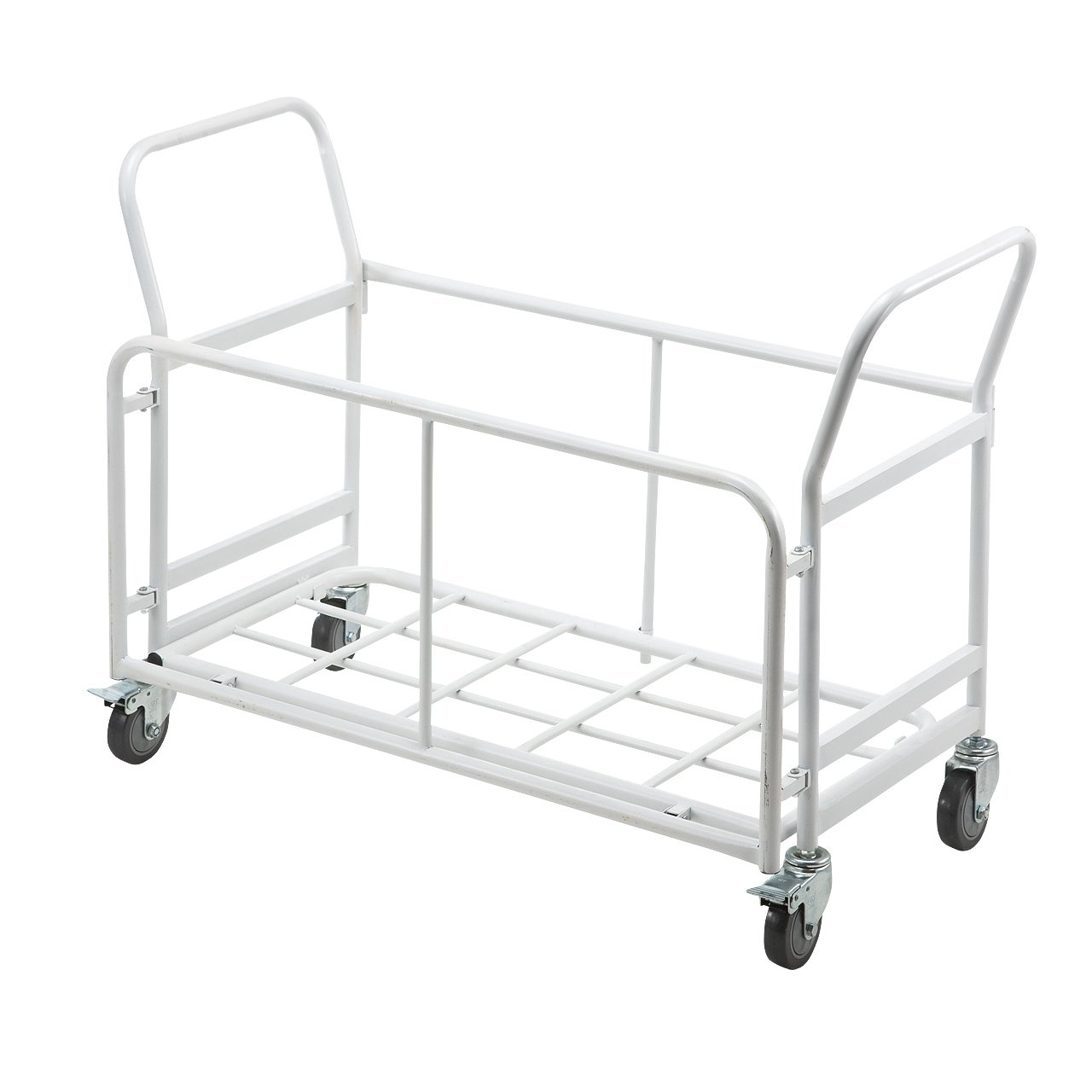 サンワダイレクト 折りたたみ椅子用台車 キャスター付き 100-SNC037CART｜楽しいお買い物館