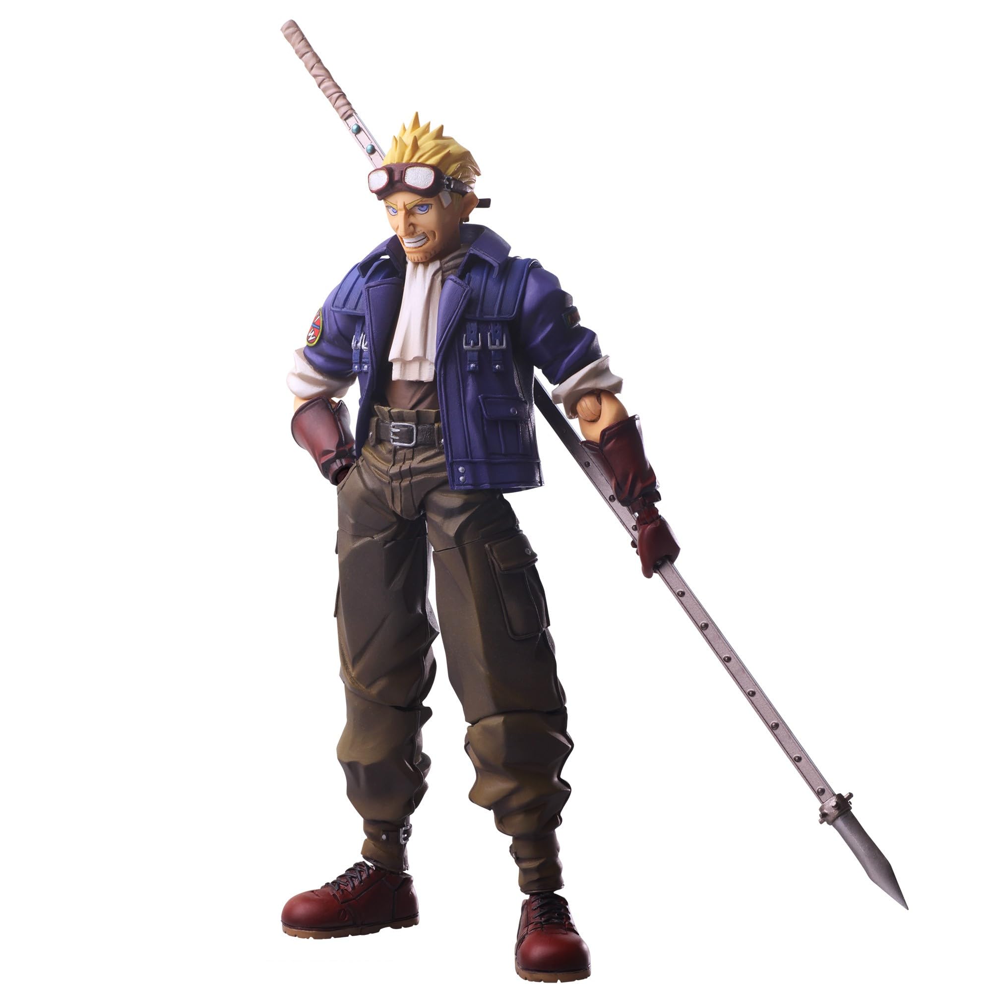 ファイナルファンタジーVII ブリングアーツ シド・ハイウインド PVC製 塗装済み可動フィギュア|楽しいお買い物館