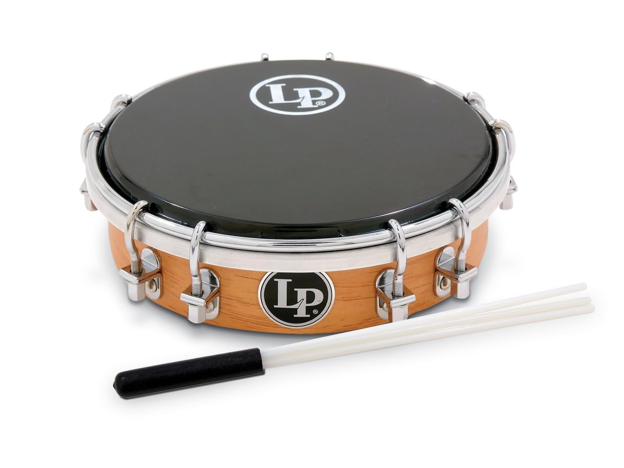 LP エルピー タンバリン ブラジリアンシリーズ Rio Wood Tambourim, 6&Prime; LP3006｜楽しいお買い物館