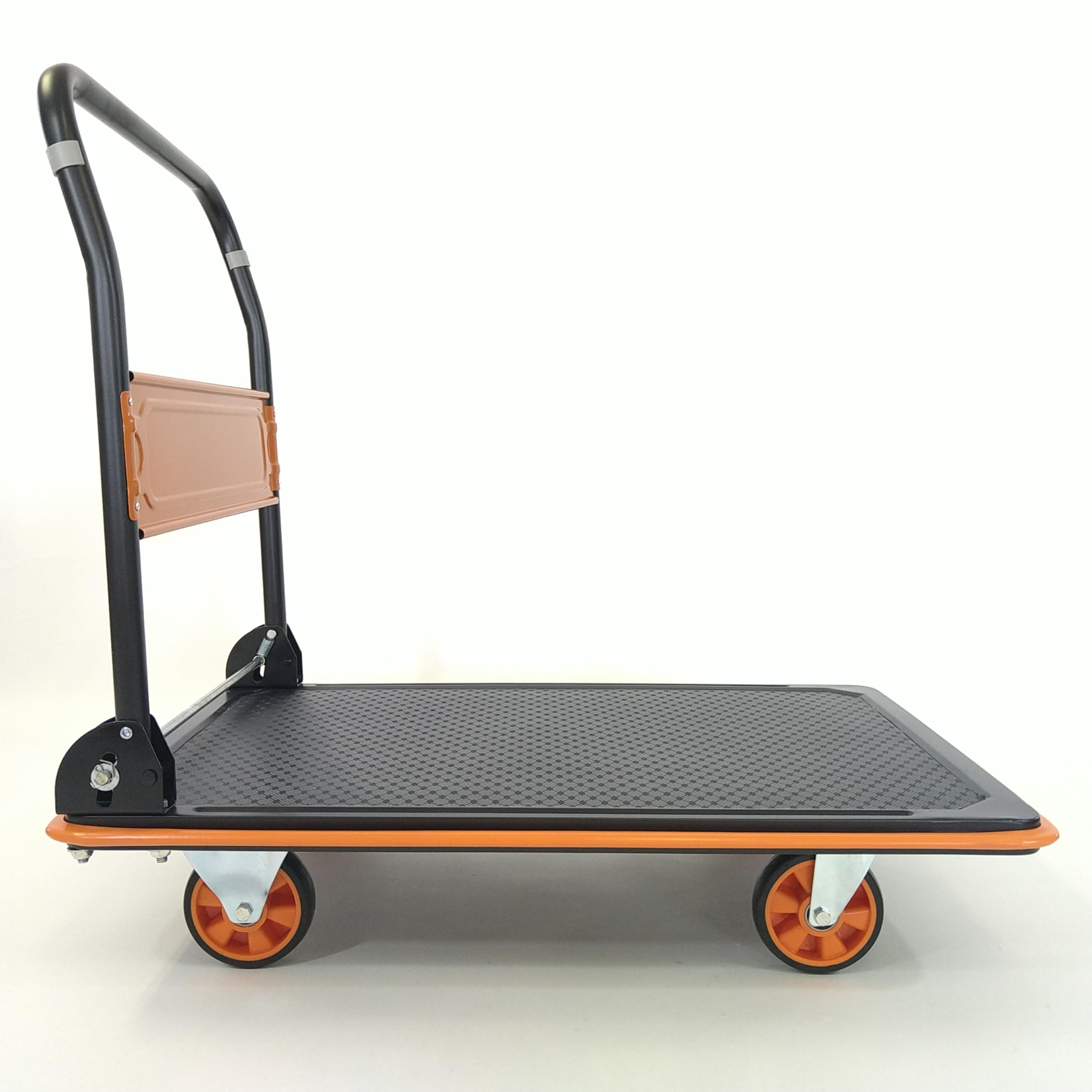 業務用スチール台車 300ｋｇ 折りたたみ 静音キャスター使用 900x600mm｜楽しいお買い物館