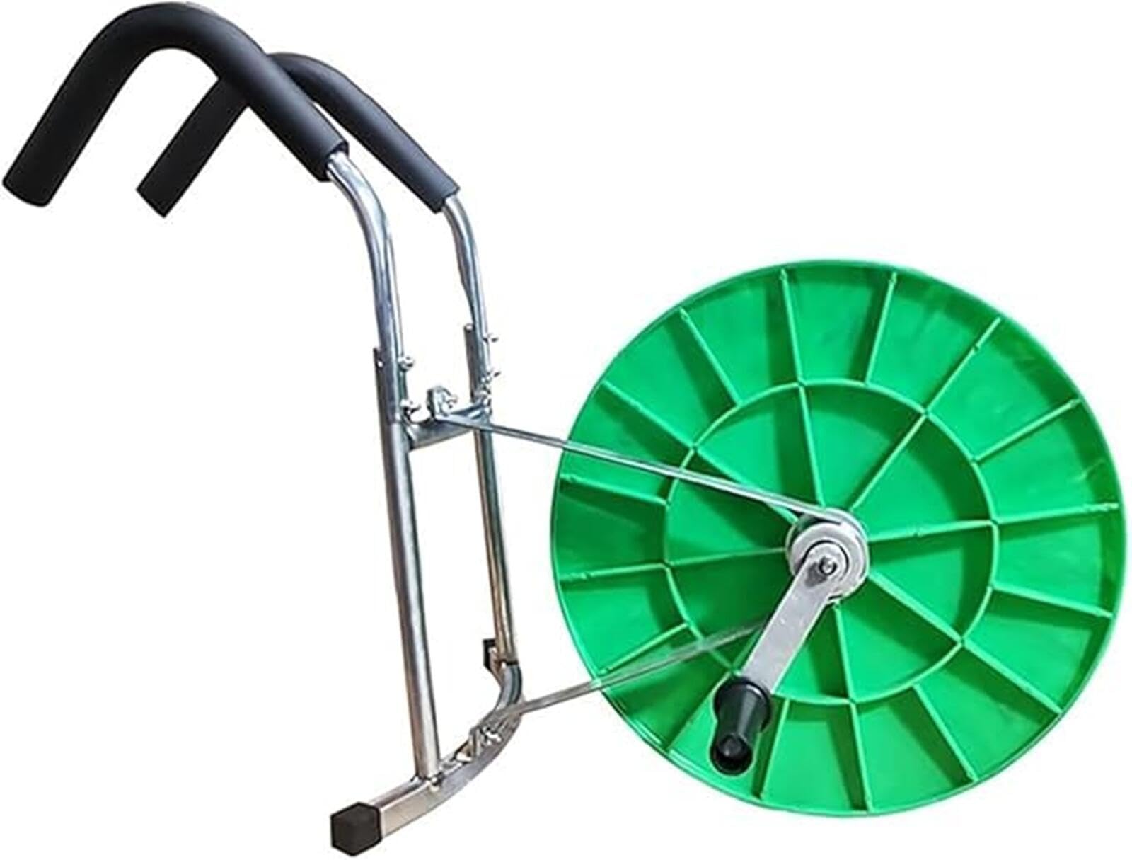ホースリール ホース巻き取り機 ホース巻き取りリール 水道管収納ラック ホースリールトロリー 大型ホース収納ラック ホース巻き取りリール 園芸工具 保管と輸送が簡単 高炭素鋼亜鉛メッ｜楽しいお買い物館