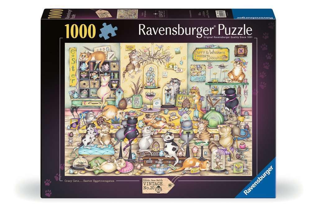 ジグソーパズル 1000ピース 猫｜楽しいお買い物館 7,021円