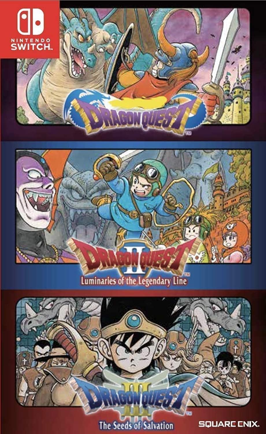 Dragon Quest I, II & III (1, 2 & 3) Collection (輸入版:アジア) Switch｜楽しいお買い物館