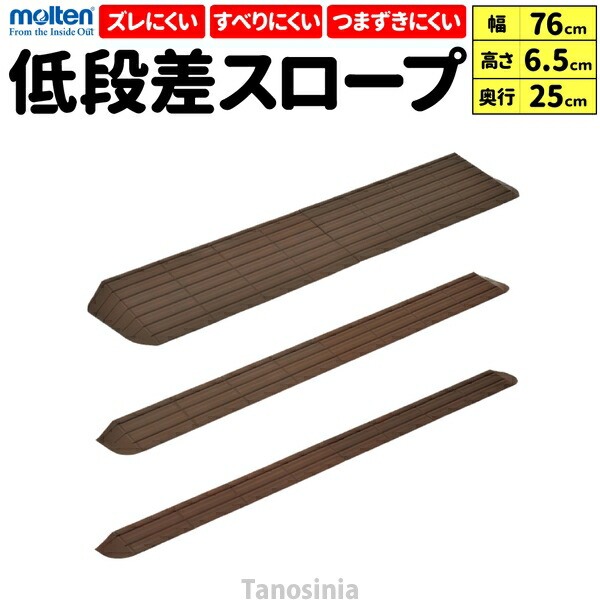 段差取り止めるのり面 6.5珊 インターのり面 幅76珊 × 高さ6.5珊 奥ふかさ25珊 MSRP6576 介護装置 段差のり面 ずれにくい 室内 戸外 屋内 室外 おすすめ