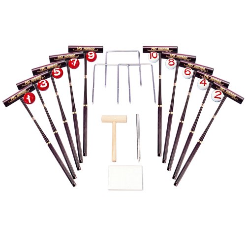 ゲートボール 物の具 ゲートボール装置 ゲートボール 10人用書き割り SH-018 ハイグレードシャフト HONGO Gate ball