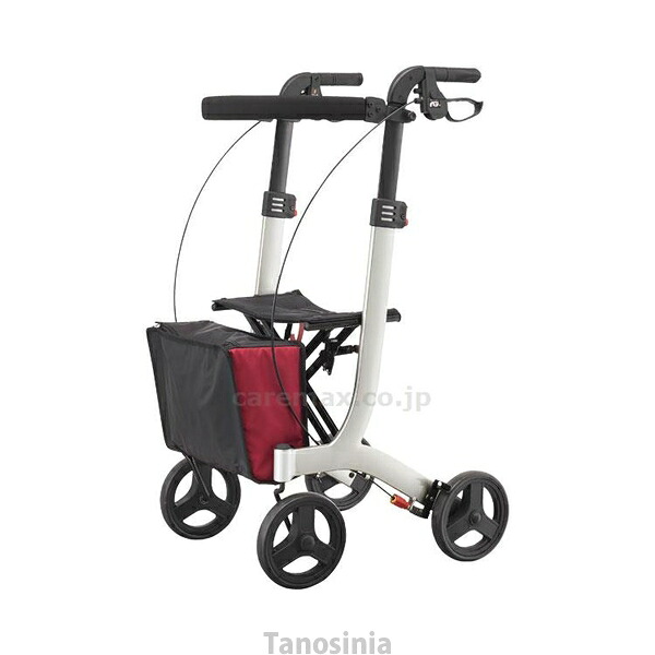 介護用品 歩行車 リトルターン トール103タイプ ワインレッド アロン化成 532-327 歩行器 介護用 リハビリ 高齢者用