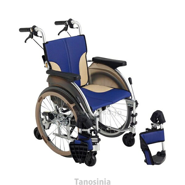 自走型車椅子 SKT-500 座幅40 青碧 ミキ 4536697115599 k23-mk