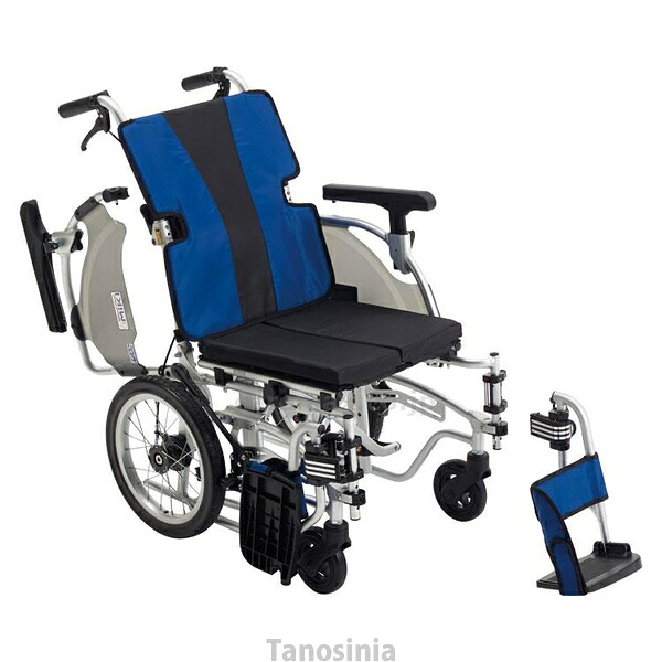アルミ介助車いす MEF-14 低座面仕様 レッド（A17/A18) ミキ 4536697116312 k23-mk