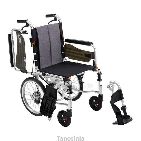 軽銀御手伝い車椅子 JTN-4 座幅40 ヘザーグレー（S-15） ミキ 4536697116848 k23-mk